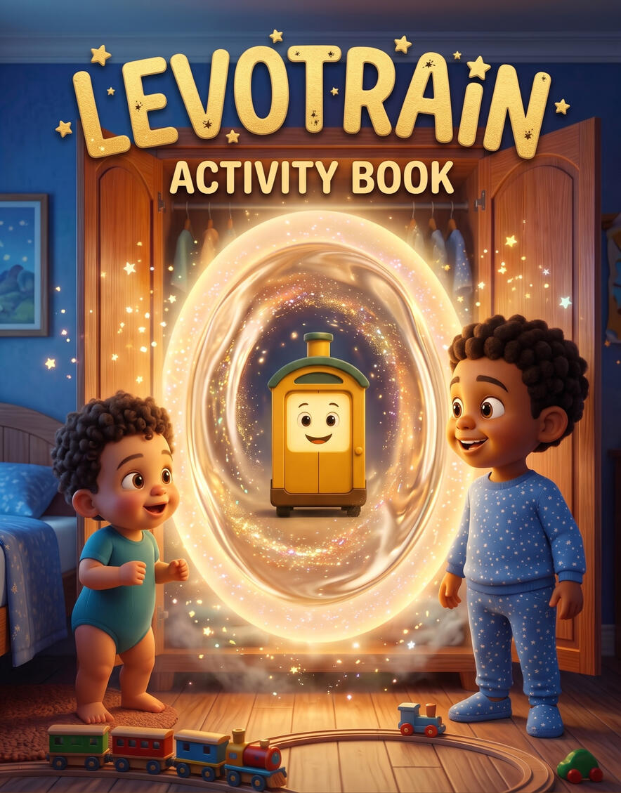 LevoTrain Activity Book cover